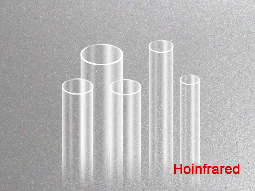 Clear Fused Quartz Glass Tube