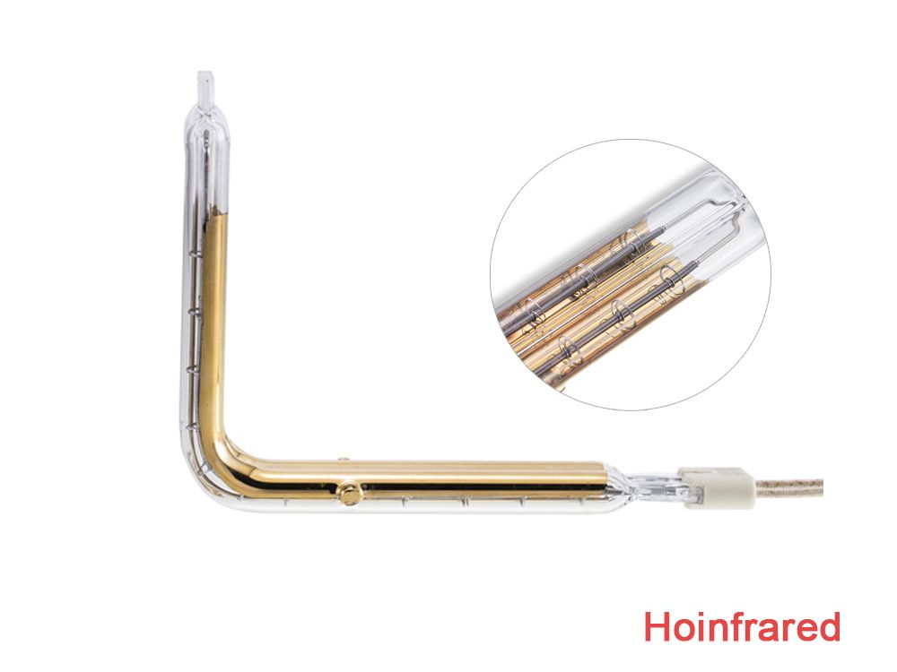 Φ15*30mm 220-480V 3000W L-shaped gold-plating Double tube In