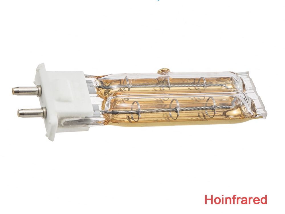  11*23mm 230V 450W Double tube Semi gold plated or semi whit