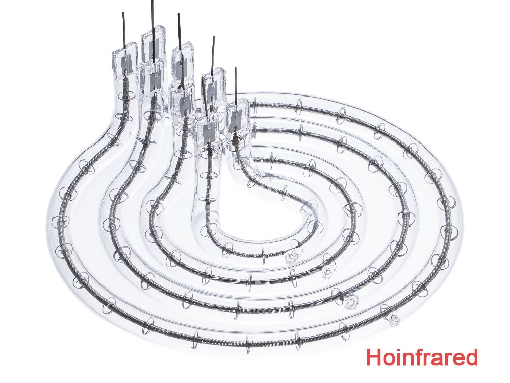  Φ40-600mm 220-480V 500-5000W O-Shaped Infrared heat lamp