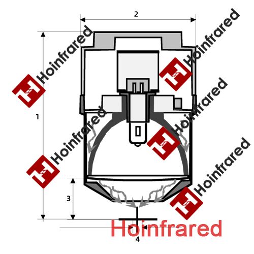 The Application of Halogen Lamps in Infrared Spot Focusing Heaters