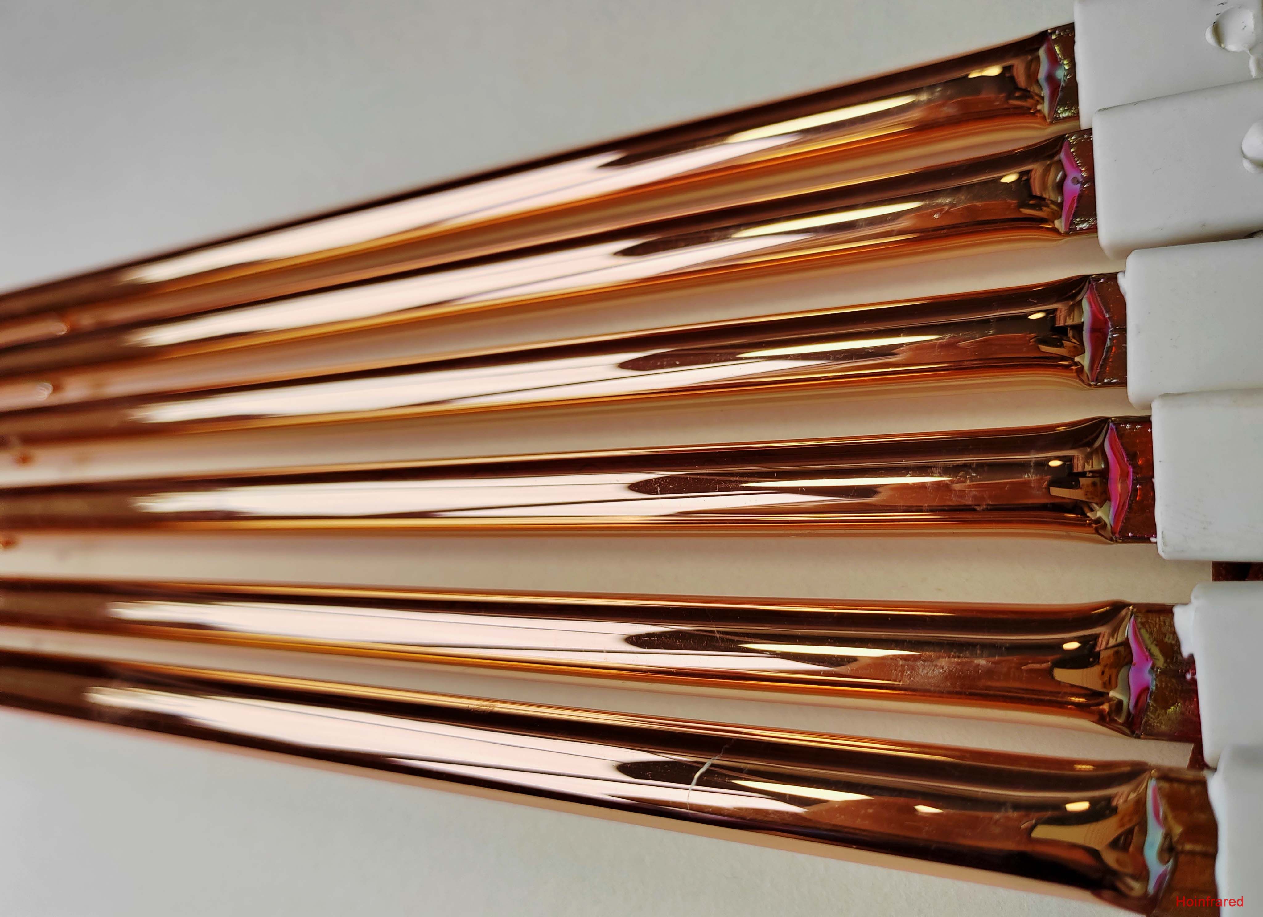 In which fields can infrared heating tubes without wavelength be applied?