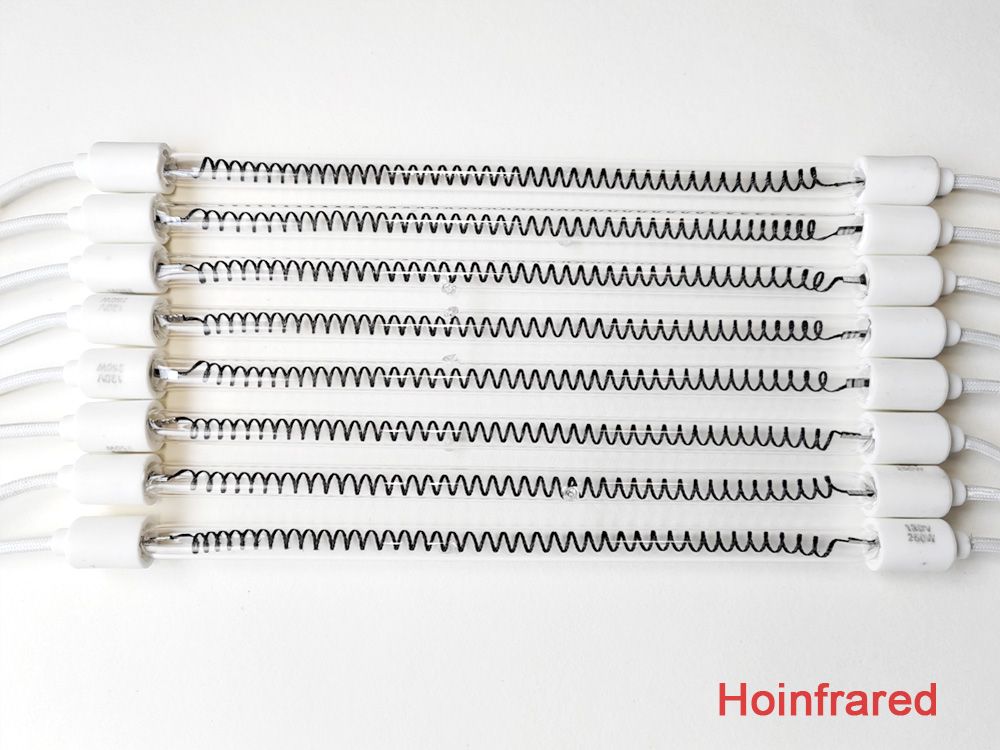  Φ10mm 252mm 120V 250W Carbon fiber Infrared heat lamp