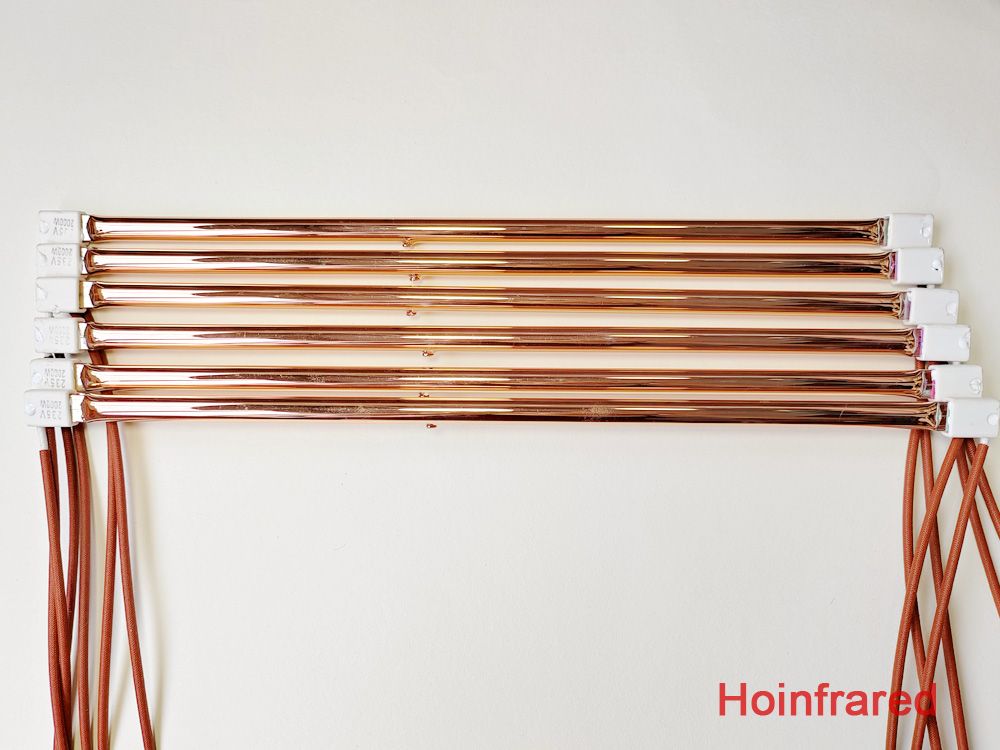  12*420mm 235V 2000W SK15 Gold-plated Infrared heat lamp