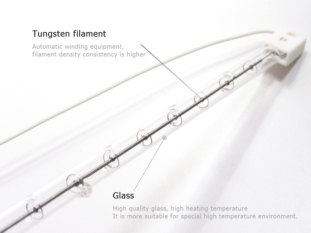 Infrared heat lamps with Sk15 base(图2)